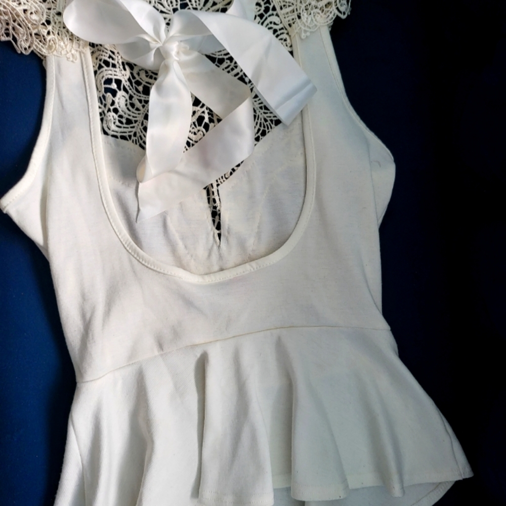 Cream Blouse